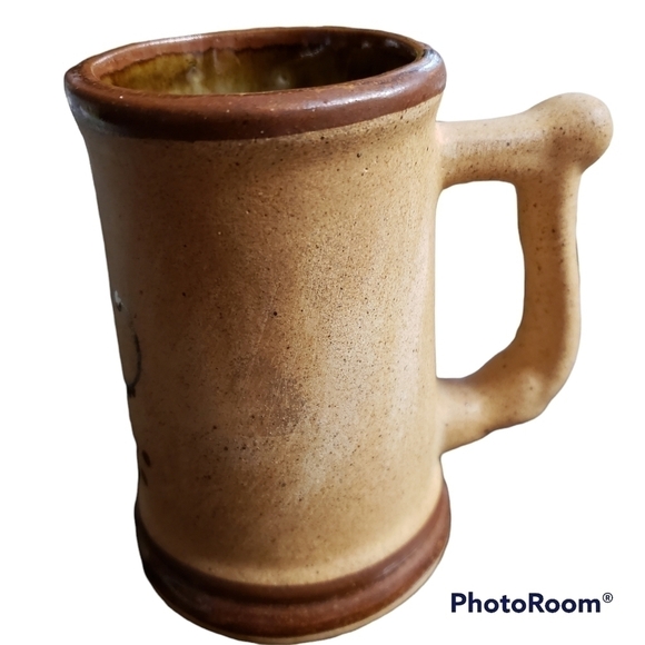 Owl Mug Talavera Mexico Stoneware Stein Pottery Tea Cup 18oz. - Picture 3 of 6